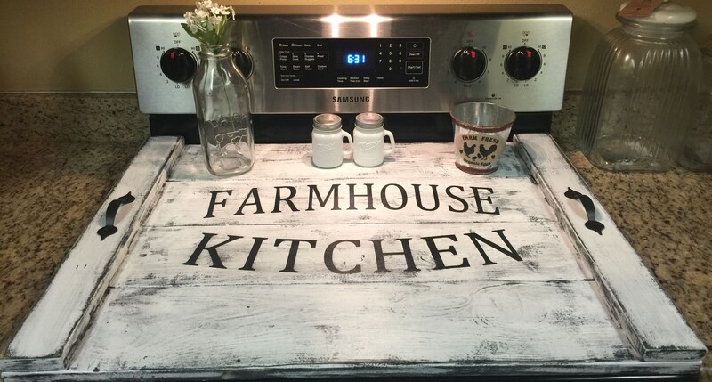 Stove Top Cover-Stove Cover-Noodle Board-Wood stove cover-Electric stove  cover-Gas stove cover-Farmhouse stove cover-kitchen decor-Gifts